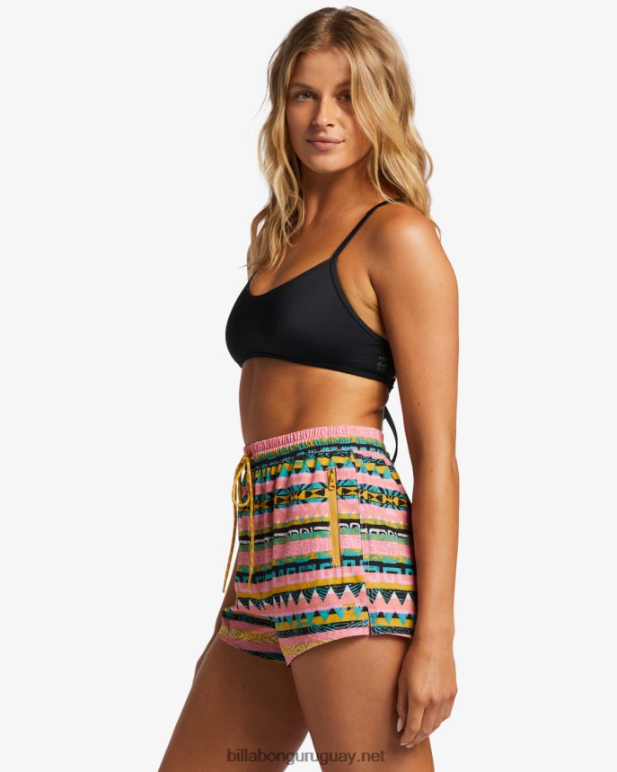 pantalones cortos de aventura relajados a/div mujer coral dulce DR68441769 Billabong