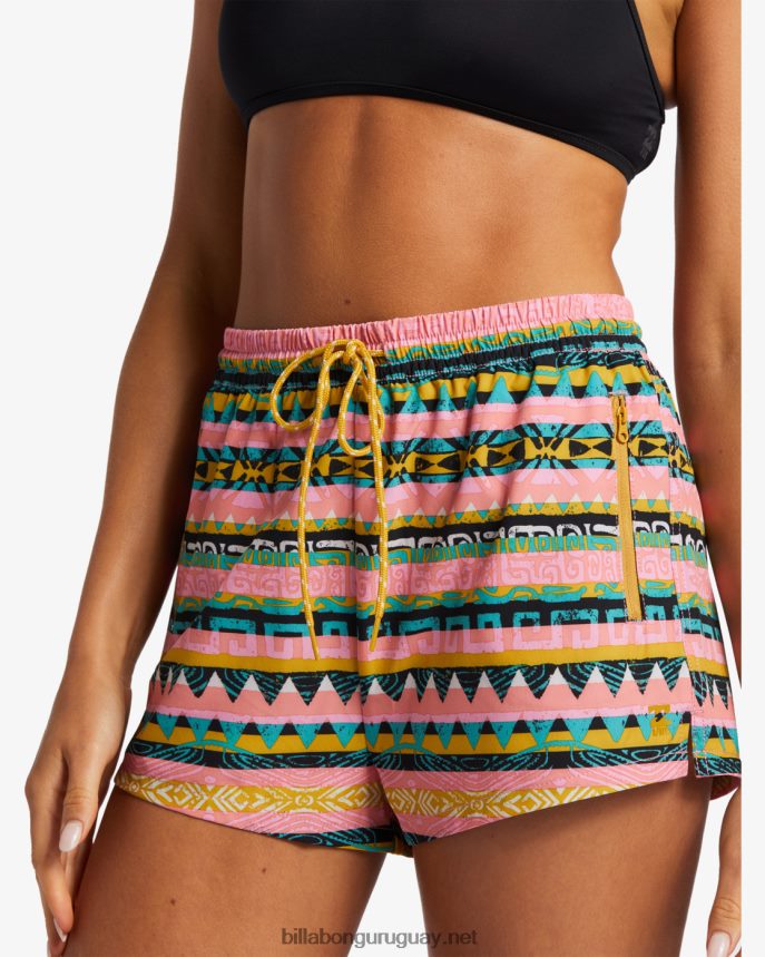 pantalones cortos de aventura relajados a/div mujer coral dulce DR68441769 Billabong