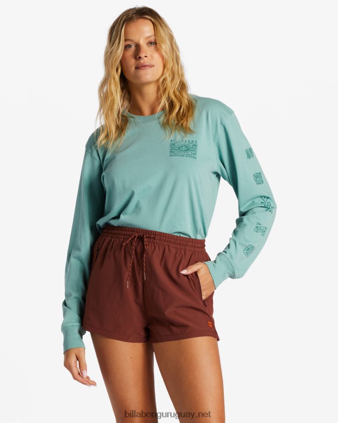 pantalones cortos de aventura relajados a/div mujer palo de rosa DR68442059 Billabong