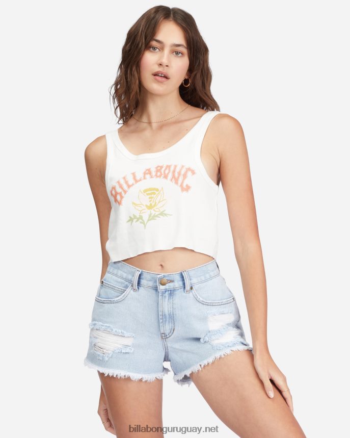 pantalones cortos de mezclilla deshilachados mujer mezclilla lavada DR68442250 Billabong