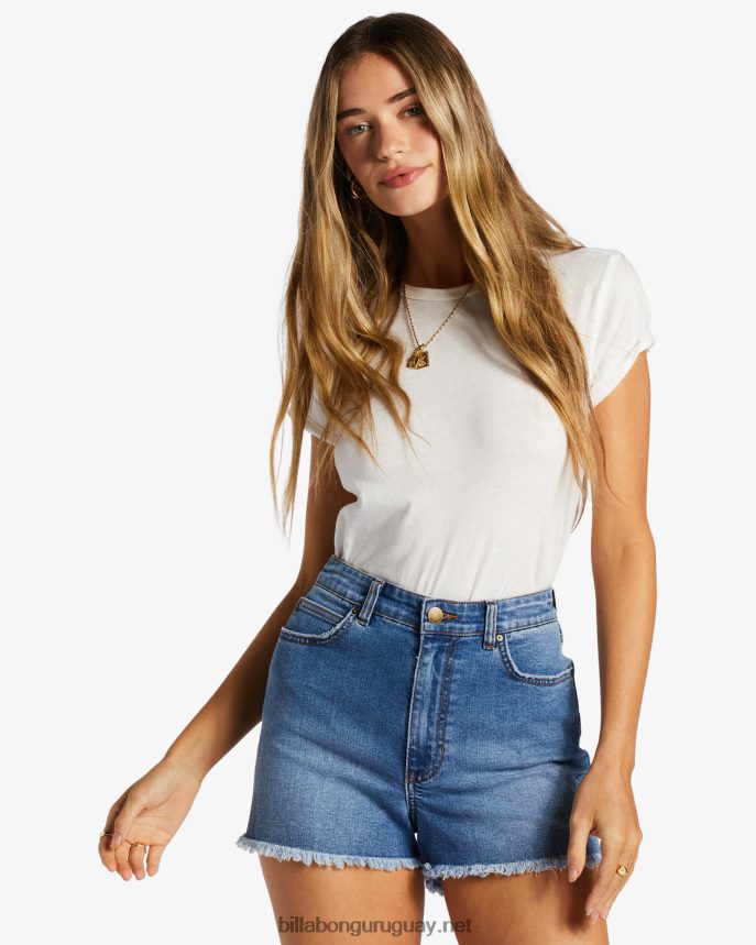 pantalones cortos de mezclilla tan atrevidos mujer Denim oscuro DR68441875 Billabong