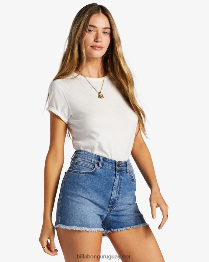 pantalones cortos de mezclilla tan atrevidos mujer Denim oscuro DR68441875 Billabong
