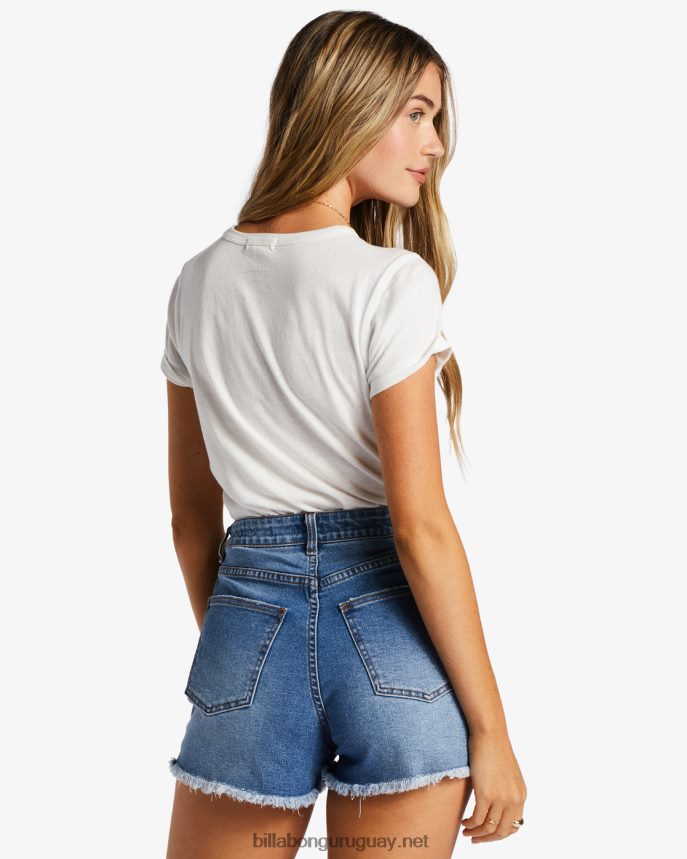 pantalones cortos de mezclilla tan atrevidos mujer Denim oscuro DR68441875 Billabong