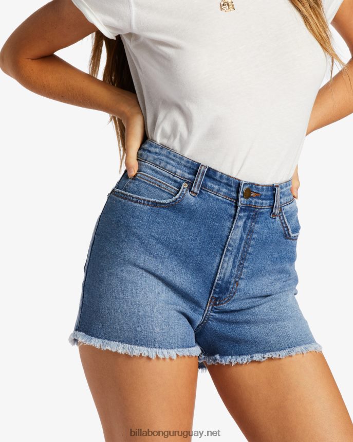 pantalones cortos de mezclilla tan atrevidos mujer Denim oscuro DR68441875 Billabong