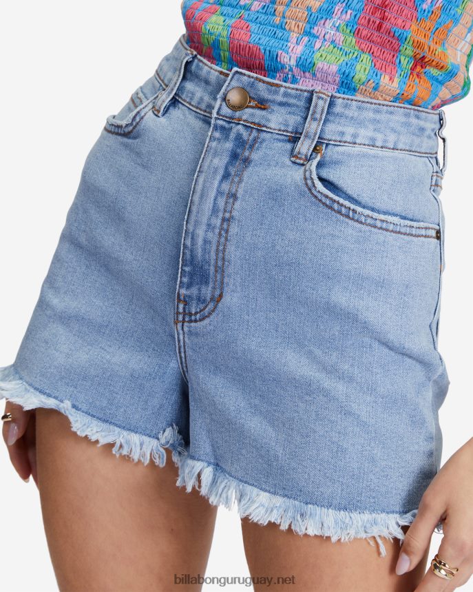 pantalones cortos de mezclilla tan atrevidos mujer dulce azul DR68442305 Billabong