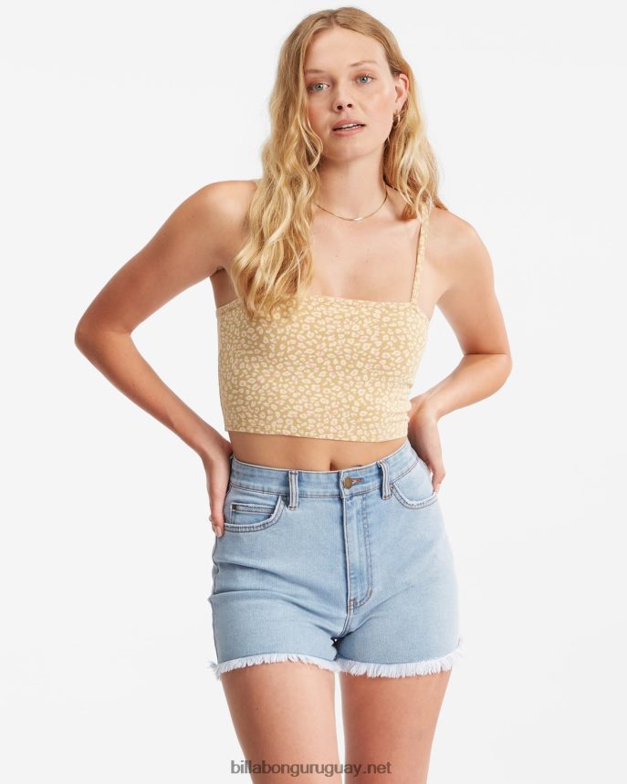 pantalones cortos de mezclilla tan atrevidos mujer mezclilla lavada DR68442335 Billabong