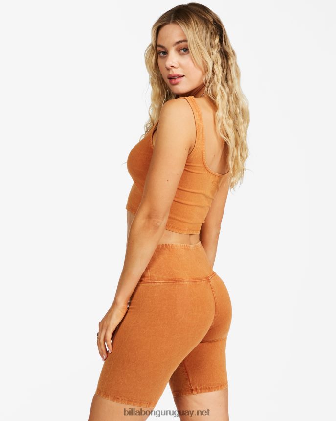 pantalones cortos de motociclista mujer caramelo DR68442296 Billabong