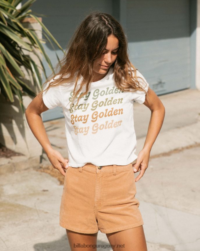 pantalones cortos de pana de caída libre mujer especia de verano DR68441759 Billabong