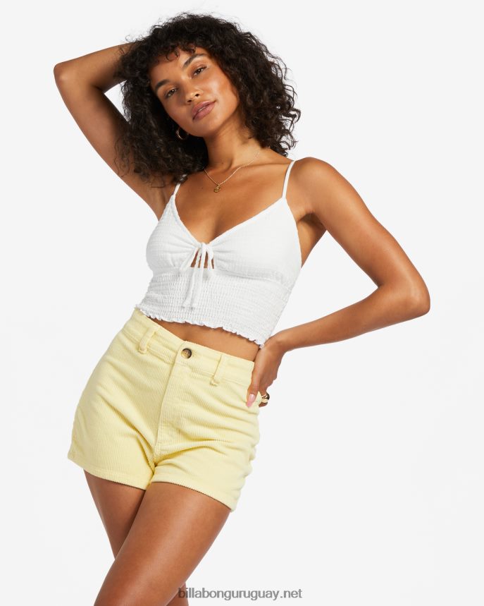 pantalones cortos de pana de caída libre mujer rayo de sol DR68441760 Billabong