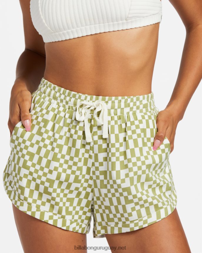 pantalones cortos de viaje por carretera mujer palta DR68441784 Billabong