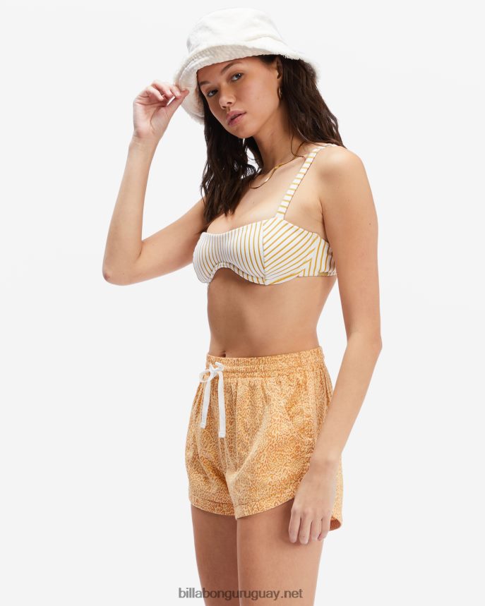 pantalones cortos de viaje por carretera mujer suero de la leche DR68442334 Billabong