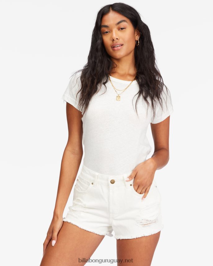 pantalones cortos deshilachados mujer cristal de sal DR68442263 Billabong