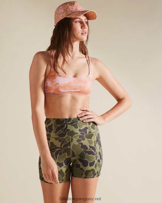 shorts ciclistas a/div cumbre 5 mujer cantina DR68441721 Billabong