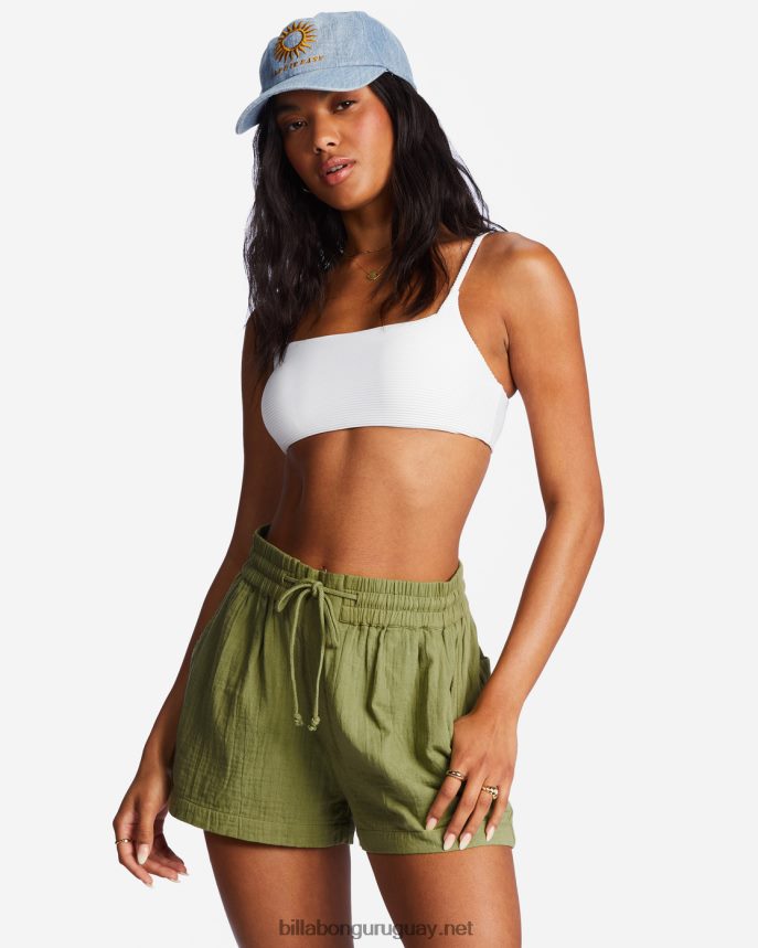 shorts con cintura elástica mujer palta DR68441937 Billabong