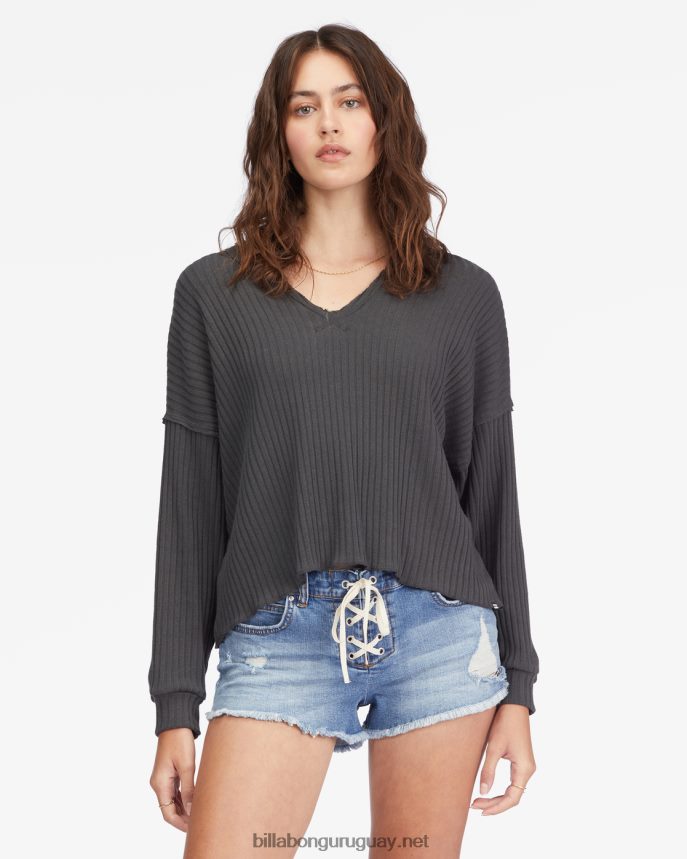 shorts de mezclilla con corazones ligeros mujer playa azul DR68442264 Billabong