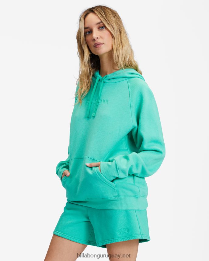 shorts deportivos de cintura alta surf classic 5 mujer verde tropical DR68442321 Billabong