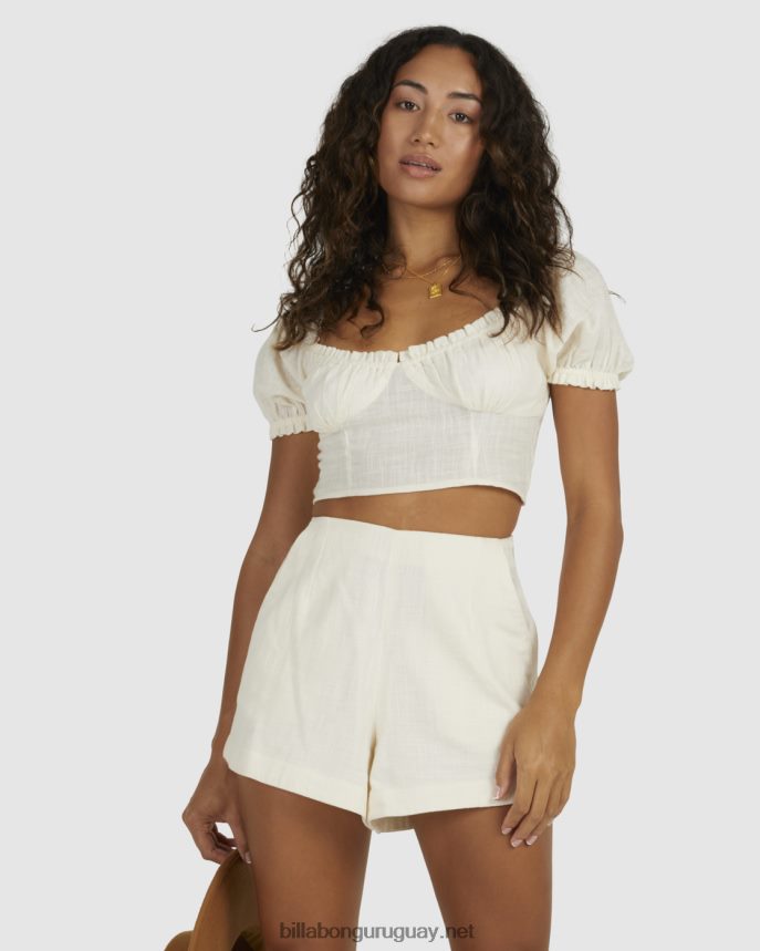 shorts monique elásticos mujer cristal de sal DR68441975 Billabong