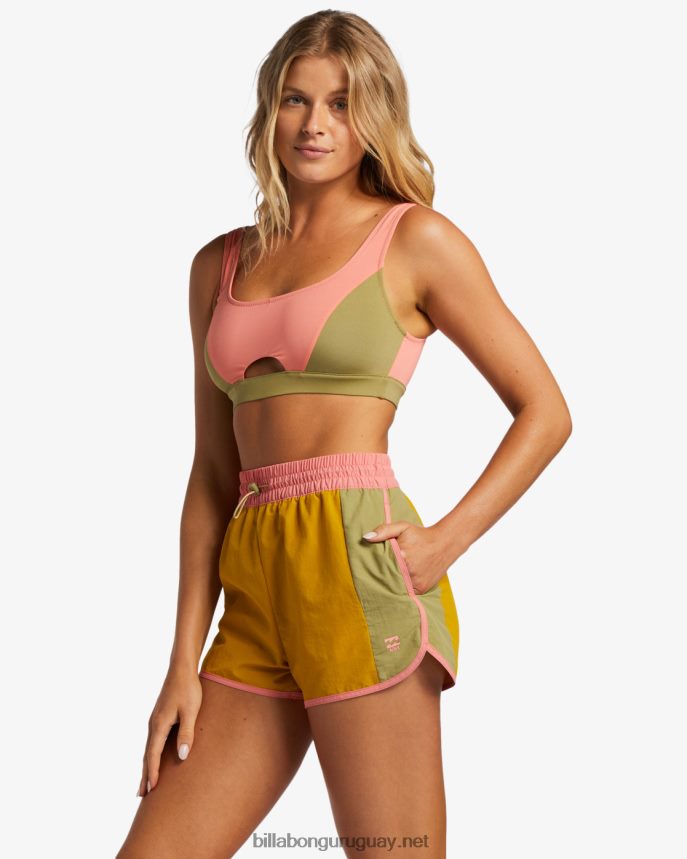 shorts técnicos windy trails mujer multi DR68441794 Billabong