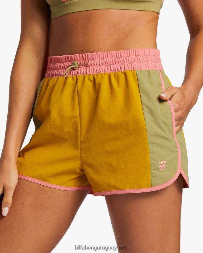 shorts técnicos windy trails mujer multi DR68441794 Billabong