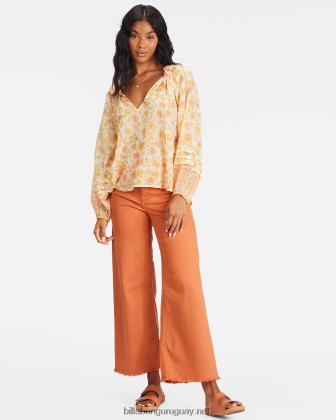blusa de manga larga con corazón libre mujer cristal de sal DR68442266 Billabong
