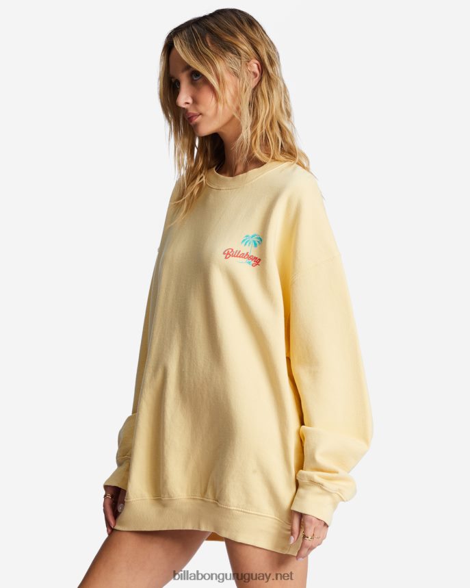 paseo en sudadera extragrande con cuello redondo mujer aumento del sol DR68441988 Billabong