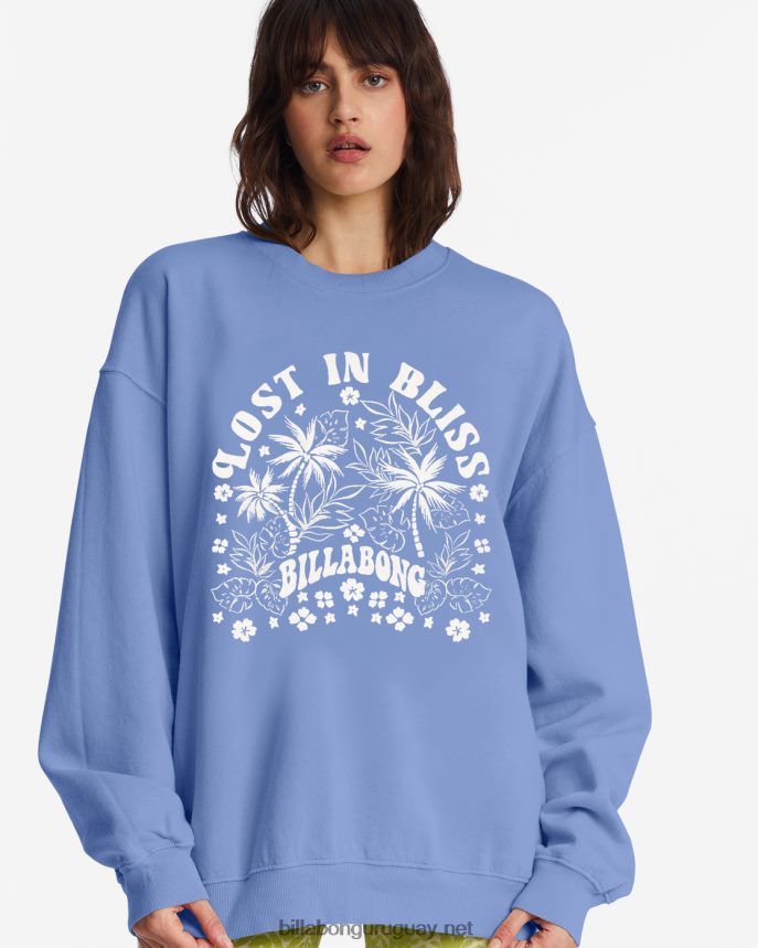 paseo en sudadera extragrande con cuello redondo mujer buenas mareas DR68441987 Billabong