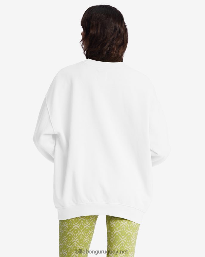 paseo en sudadera extragrande con cuello redondo mujer cristal de sal DR68441967 Billabong