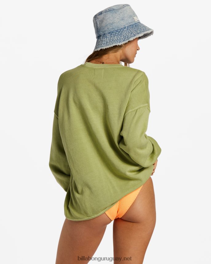 paseo en sudadera extragrande con cuello redondo mujer sauce DR68442057 Billabong