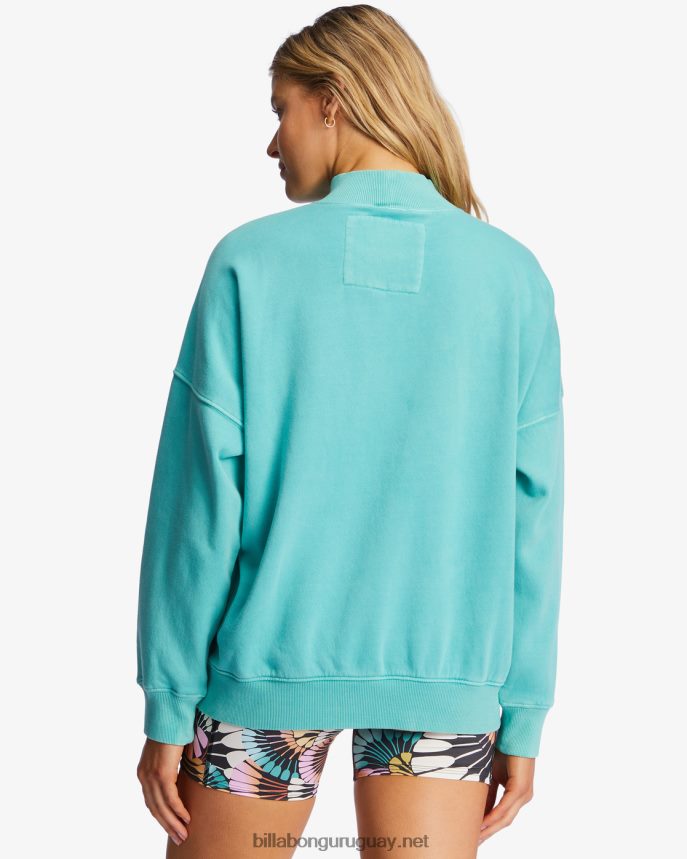 sudadera a/div canyon con cuello alzado mujer laguna DR68442187 Billabong