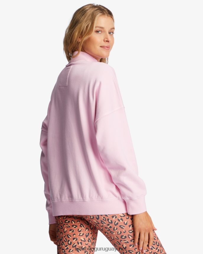 sudadera a/div canyon con cuello alzado mujer senderos rosas DR68442177 Billabong