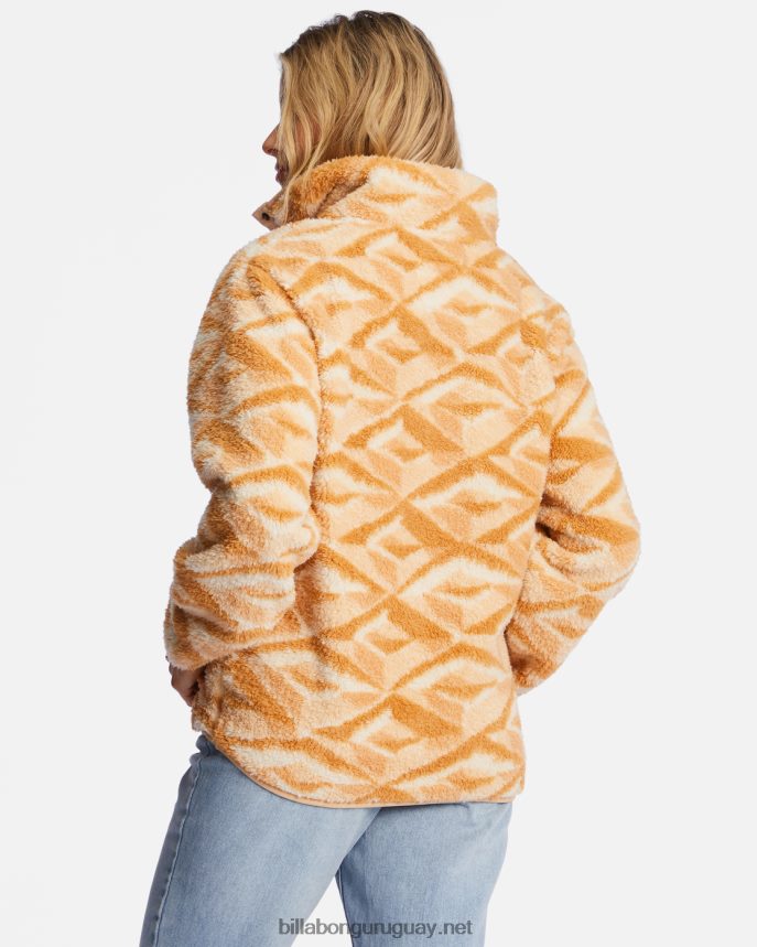 sudadera a/div con cuello simulado mujer andar con cuidado DR68442233 Billabong