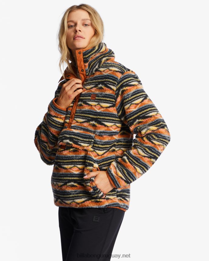 sudadera a/div con cuello simulado mujer horizonte azul DR68442236 Billabong