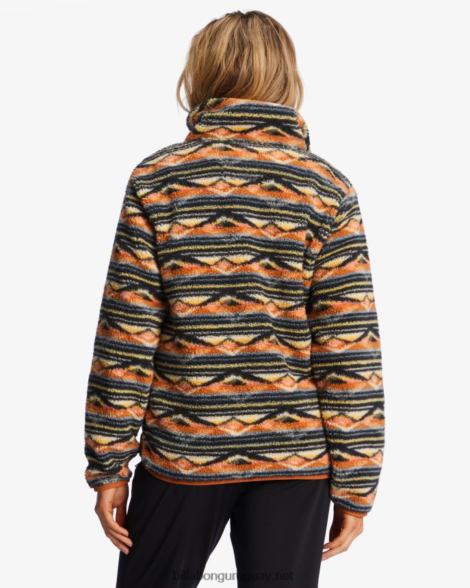 sudadera a/div con cuello simulado mujer horizonte azul DR68442236 Billabong