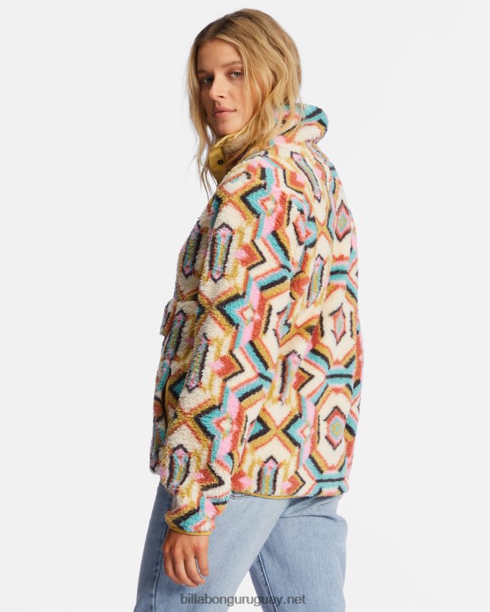 sudadera a/div con cuello simulado mujer oliva DR68441993 Billabong