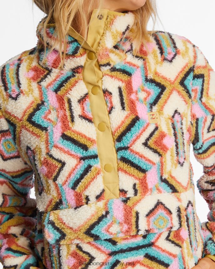 sudadera a/div con cuello simulado mujer oliva DR68441993 Billabong