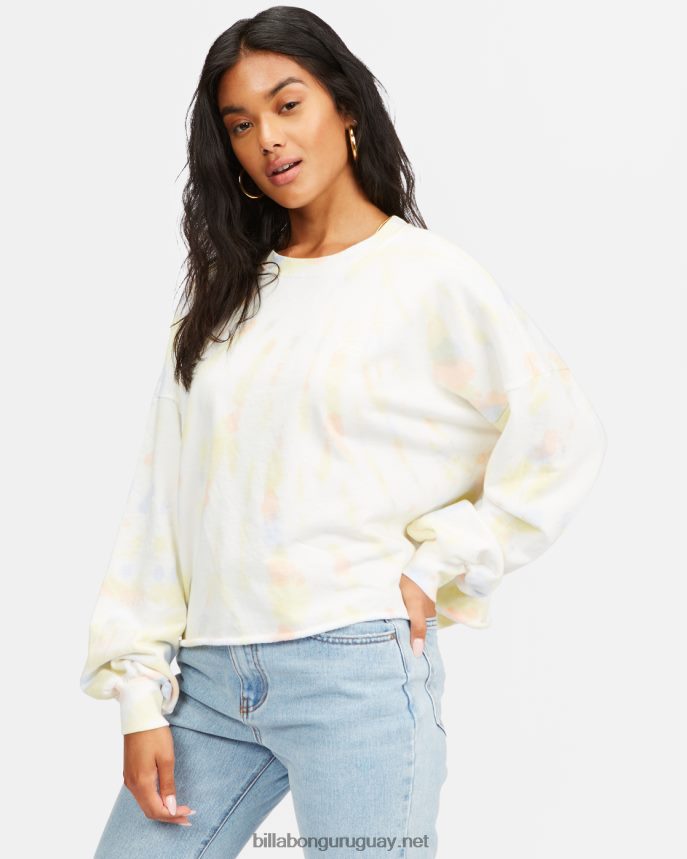 sudadera con cuello redondo en tonos de ensueño mujer multi DR68442343 Billabong