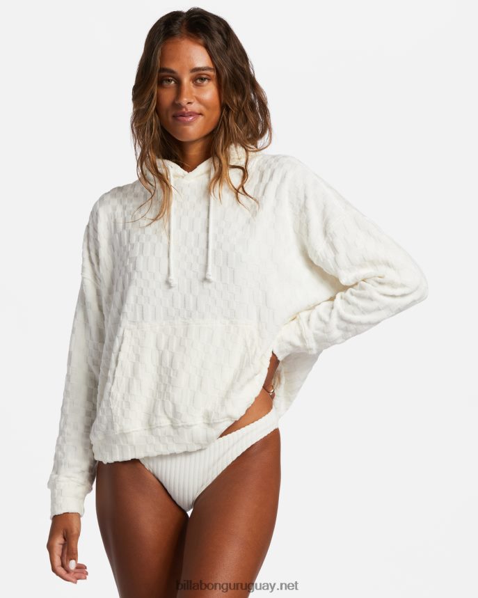 sudadera con estampado de arenas de la costa mujer cristal de sal DR68441857 Billabong