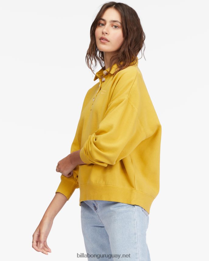 tiempo perdido sudadera con capucha mujer toque dorado DR68442259 Billabong