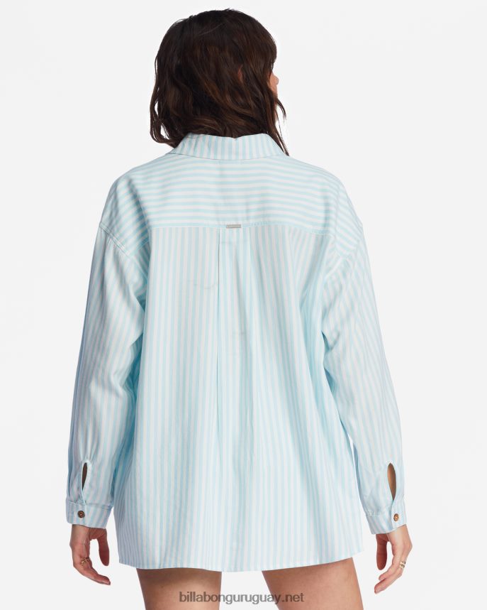 en la camisa de manga larga tide road trippin mujer cielos iluminados DR68442134 Billabong