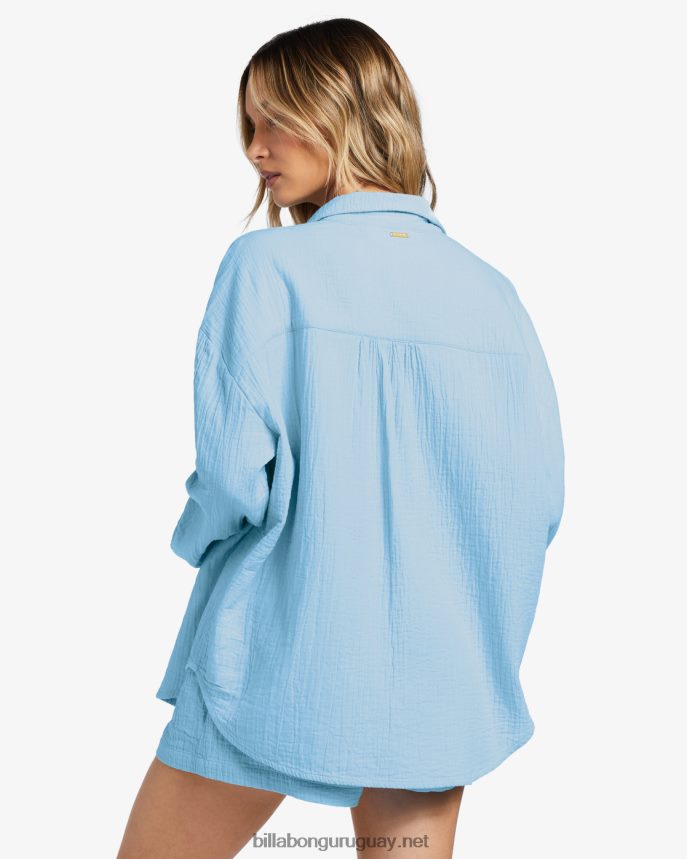 justo en la camisa de manga larga mujer cielo de verano DR68441754 Billabong