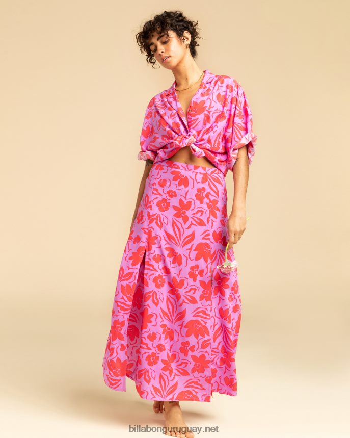 toda buena camisa con botones mujer orquídea brillante DR68441977 Billabong