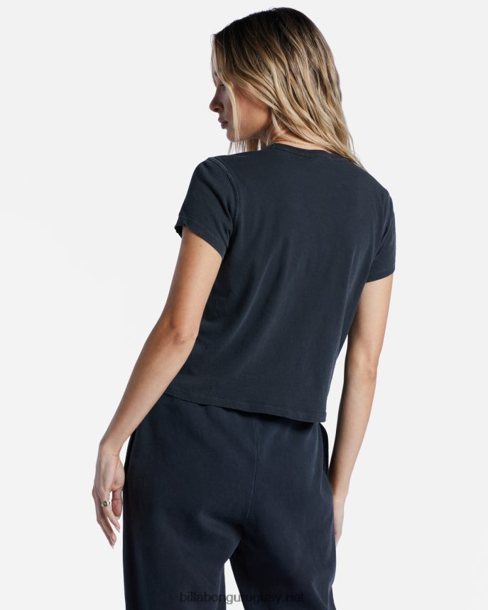 Camiseta de manga corta mejor que básica. mujer apagado negro DR68442190 Billabong