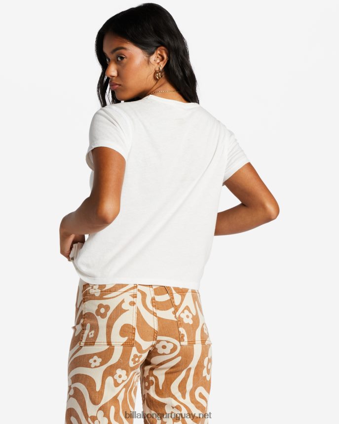 Camiseta de manga corta mejor que básica. mujer cristal de sal DR68441951 Billabong