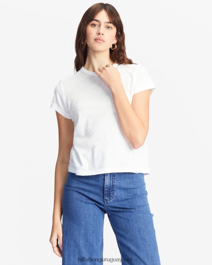 Camiseta de manga corta mejor que básica. mujer cristal de sal DR68441951 Billabong