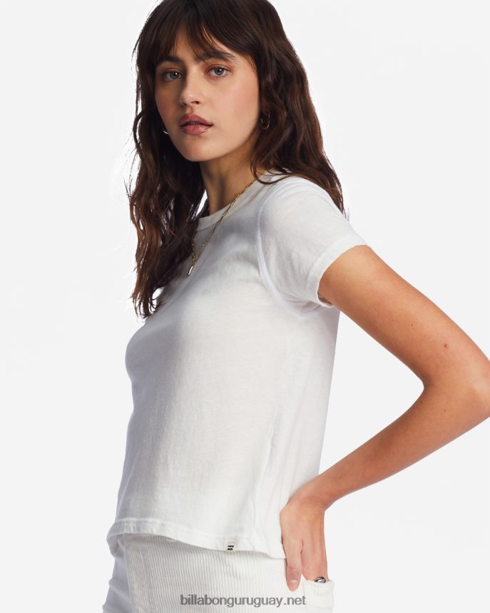 Camiseta de manga corta mejor que básica. mujer cristal de sal DR68441951 Billabong