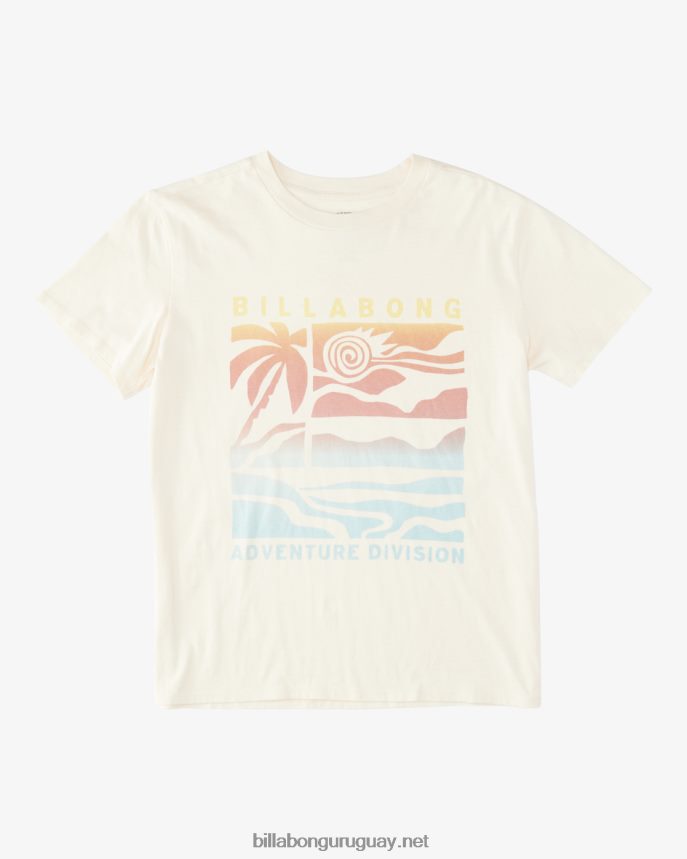 a/div tee camiseta de manga corta upf 50 mujer gorra blanca DR68441949 Billabong