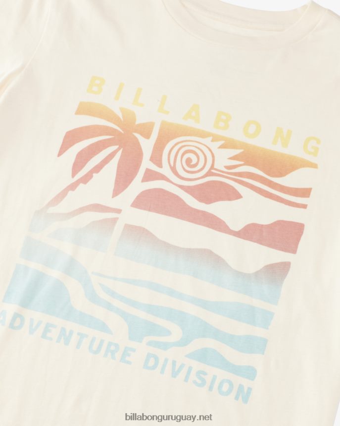 a/div tee camiseta de manga corta upf 50 mujer gorra blanca DR68441949 Billabong