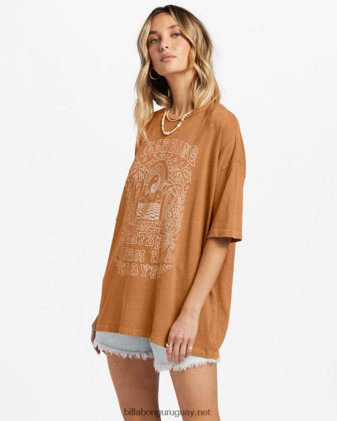 brillo para ti camiseta oversize mujer especia de verano DR68441869 Billabong