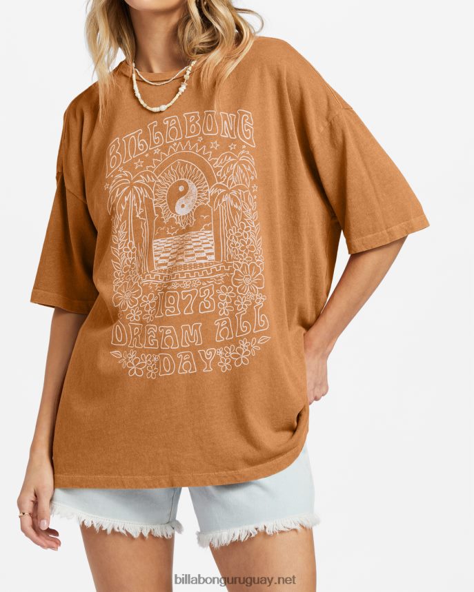 brillo para ti camiseta oversize mujer especia de verano DR68441869 Billabong