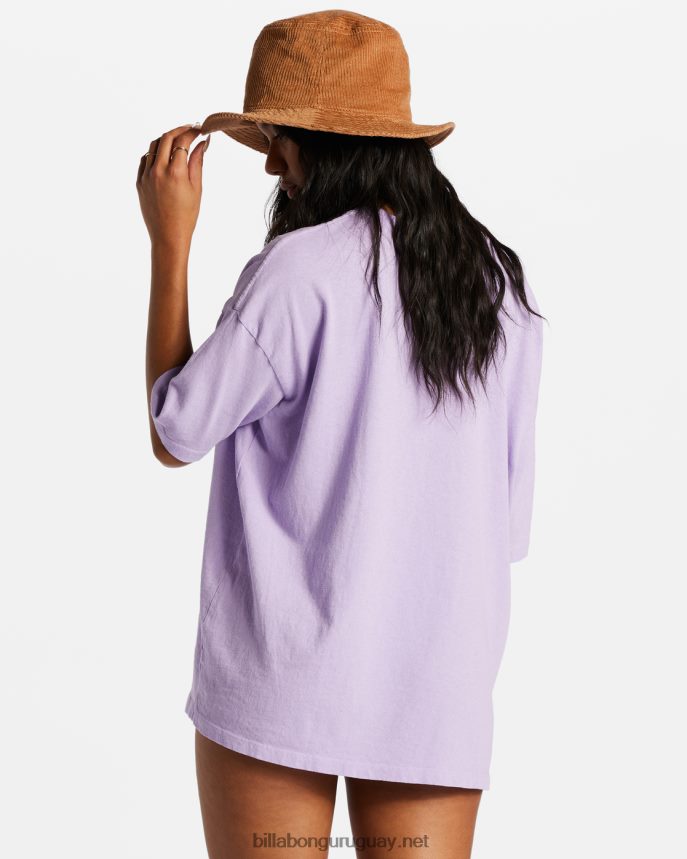 camiseta beso claro de luna mujer brisa lila DR68442030 Billabong